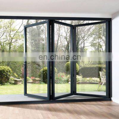 Heat Insulation Material Soundproof Glass Folding Door