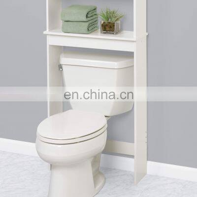 Wooden Bathroom Cabinet Design Cabinet White With Doors and Shelves photo-4