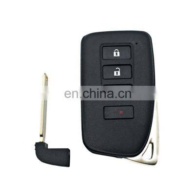 Keyless Entry 4 Button Remote Smart Car Key Fob Cover Shell Blank Fit For Toyota Auto Key