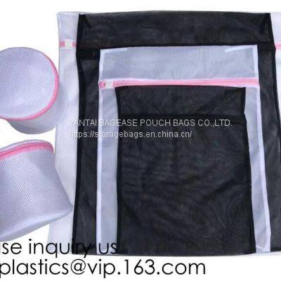 Mesh Laundry Bag Heavy Duty Drawstring Bag, Factories, College, Dorm, Travel Apartment Blouse, Hosiery, Stocking, Underwear bags