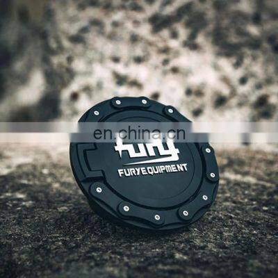 Offroad Car Black Gas Cover for Jeep Wrangler JK 07+ Accessories Tank Cover