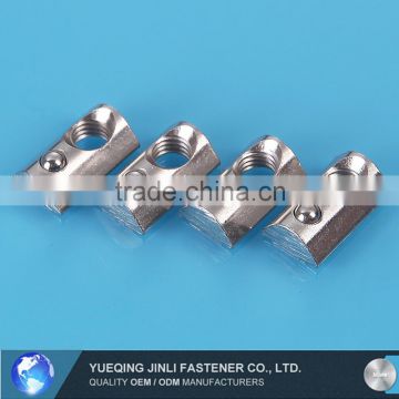 Roll-in T-slot Nut Slot 6 with Spring Loaded Ball