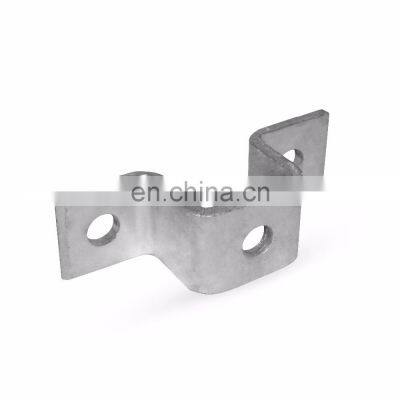 Custom Precision Stamped Powder Coated Aluminum Sheet Metal Brackets photo-5