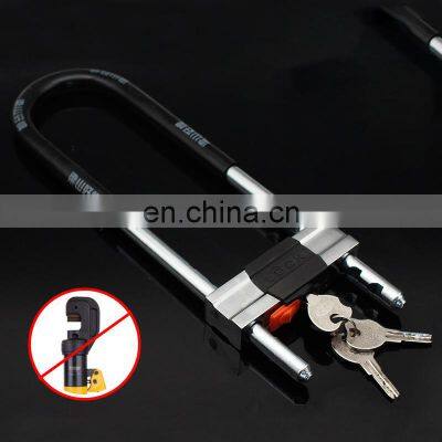 WG0007 Wholesale Universal Anti Theft Security Motorcycle Long U Shape Lock For Shop Glass Door photo-2