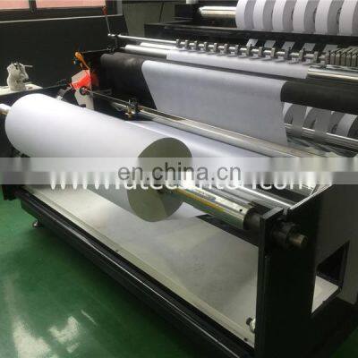 WDHC1600 Automatic Polyester Gauze Film Non-woven Fabric Cloth Roll Trimmer Slitter Cutter Rewinder photo-3