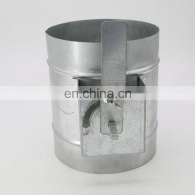 HVAC Adjustable Manual Air Duct Damper Galvanized Volume Control Damper For Duct