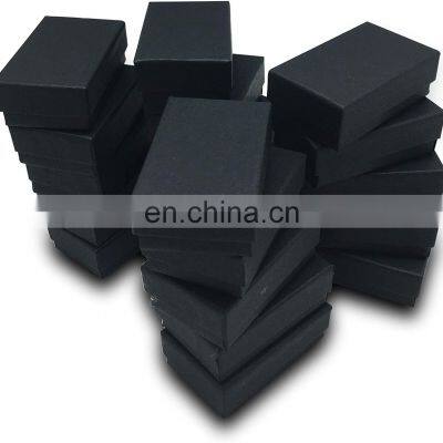 Folding Creative Black Card Paper Packaging Wedding Gift Box With Transparent Window Black Paper Recyclable Box photo-4