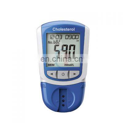 HC-B023C Hot Sale Fast Read Handheld cholesterol test meter lipid analyzer cholesterol meter