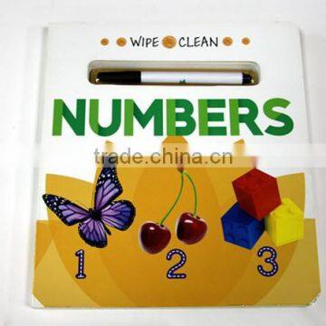 wipe board book with pen