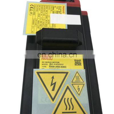 Original Fanuc A06B-2064-B403 Bis 4/4000HV ac Servo Drive Motor for Amplifier Module Cnc Machine photo-2