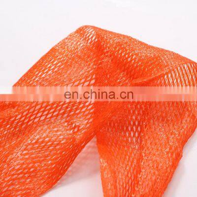 PE mesh bag net for fruit packing tubular net fruit net bag