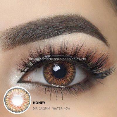 Magiceye Beauty $1 Color Contacts Cheap Colored Contact Eye Lenses Sweety Sterling Gray 3 Tone Color Contact Lens photo-3