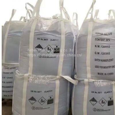 High Quality Feed Additive CuSo4.5H2O Copper Sulphate Pentahydrate 98% with Bulk Price