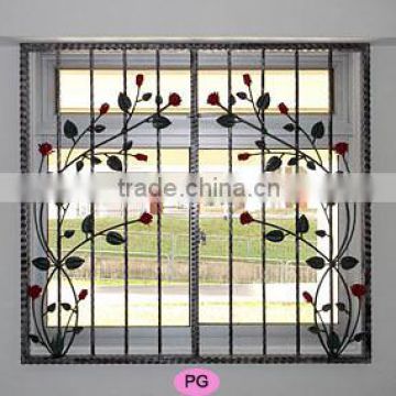 GYD-15WG082 2015 top selling decorative stainless window grill