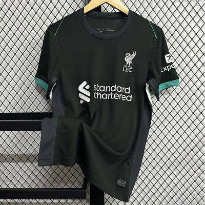 2425 Liverpool away jersey, football jersey for men's fans, match jersey, quick drying football jersey