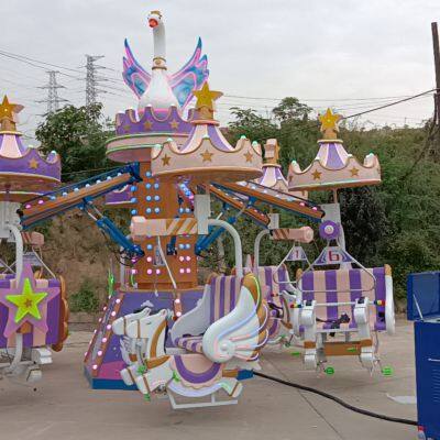 Factory Price Park Outdoor Indoor Equipment Rotary Amusement Rides Self-control Plane Aircraft for Children photo-2