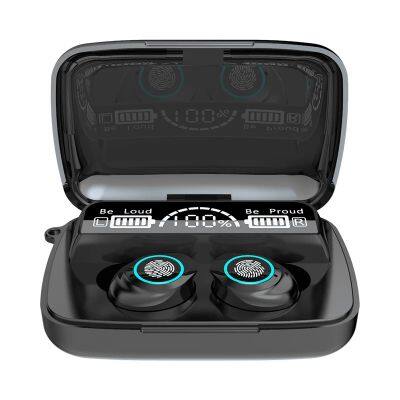 TWS M17 Touch Control Earbuds TWS 5.0 Headset 2000mah HiFi IPX7 Waterproof earphones wireless headphone for sports