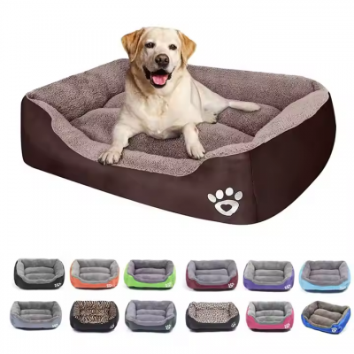 MEOW LOVE Custom Breathable Dog Sofa Bed Dual Use Double Sided Pet Beds & Accessories Dog Nest Large Rectangle Pet Cat Beds
