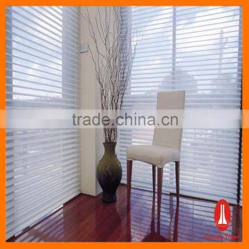 Guanghzou light sofe gauze shangri-la blinds/ light roller fabric