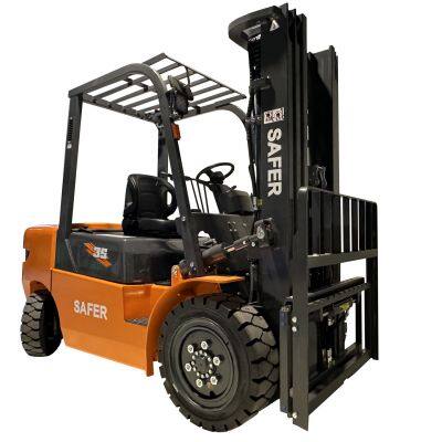 Diesel forklift 3 tons three mast 3m 4.5m 5m 6m diesel forklift with Isuzu engine