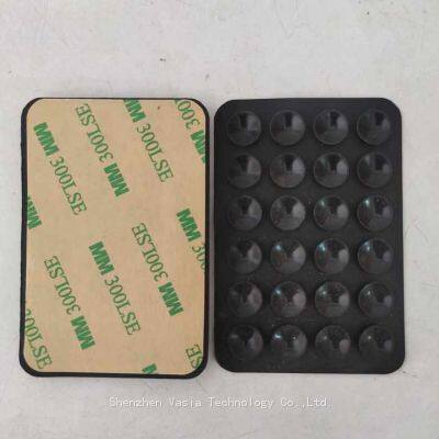New Phone Silicone Suction Pad for iphone ipad Mobile Phone Fixture Suction Cup Non Slip Adhesive Phone Holder Stand Pad