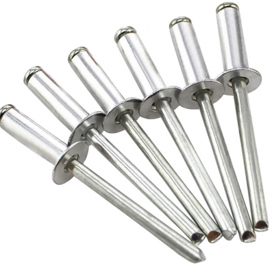 304 Stainless Steel Pressure Riveting Hollow Rivet Pull Rivet Screw 304 Stainless Steel Open Hollow Rivet Flat Head photo-3