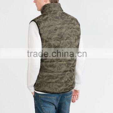 Wholesale Cuctom Cheap Mens New Style Mens Camouflage Waistcoat photo-2