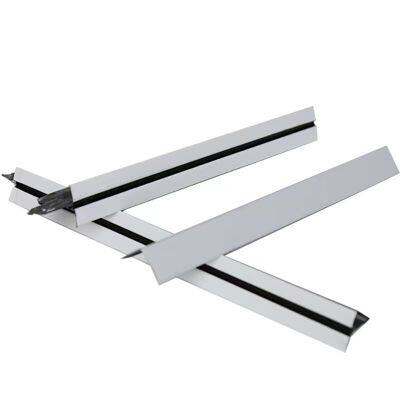 Zimmerdeckenraster T-Raster mit glatter Oberfl?che, wei?es T-Profil, Metall-H?ngedecke
