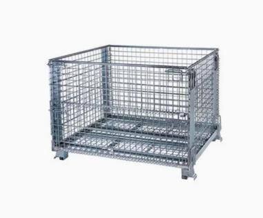 High Quality Footed Drawer Storage Foldable Wire Mesh Container