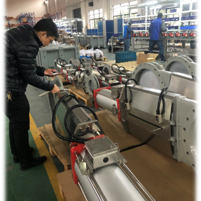 Knife Gate Valve With Mill Test Report for Paper Mill Applications photo-2