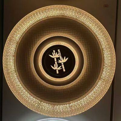 Светильник для спальни 2025, современный минималистичный светильник наклепной из стекла с LED, круглый скандинавский креативный и индивидуальный светильник для кабинета