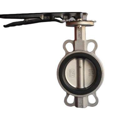 OEM Asme Manual 2 3 4 6 8 Fast Delivery EPDM PTFE SS304 SS316 Wholesale Butterfly Valves for Oil Acid Control Direct China photo-2