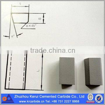 Type C Brazed tips for turning and boring tools