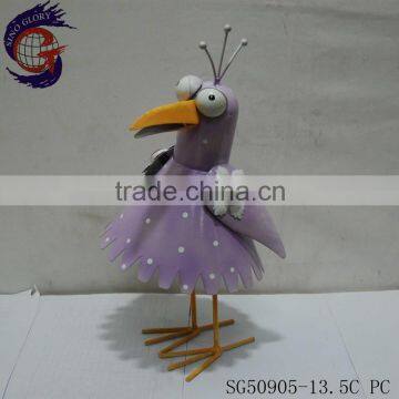 sale iron handicraft bird for decorative garden