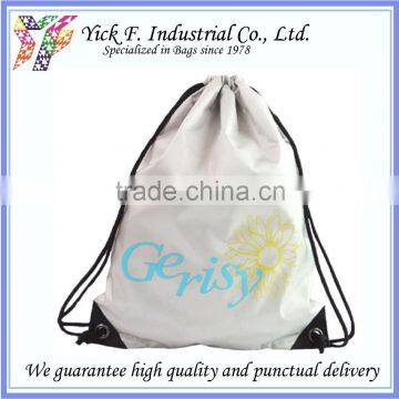 High quality strong Nylon sport Gym Sack / Drawstring backpack