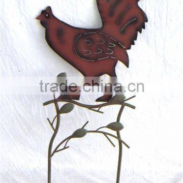 hot sale outdoor animal decorative garden stake