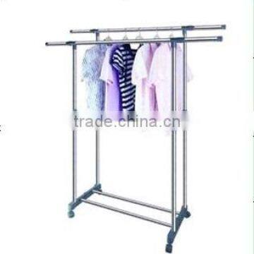 Coat Rack PP CASTERS CHROME PLATING