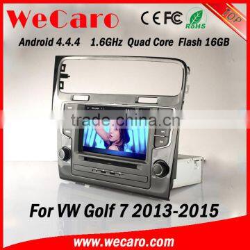 Wecaro 7" WC-7003 Android 4.4.4 car stereo 2 din 2 din dvd for vw golf 7 stereo playstore 2013 2014 2015