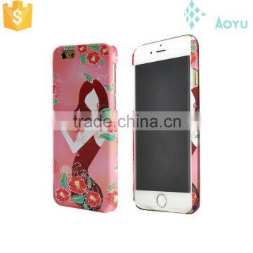 Hot products 3d sublimation phone case for iphone6 waterproof case