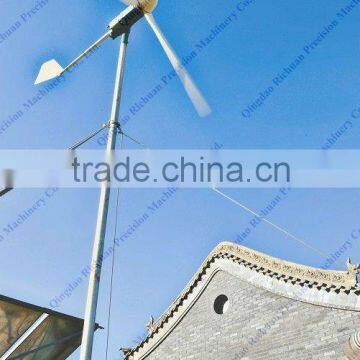 Richuan 3-phase AC synchronous generator Type emergency power equipment 1kw horizontal wind turbine with CE approved