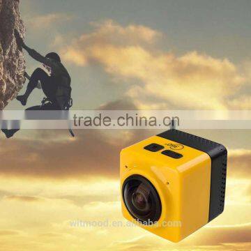 Cube 360 camera, 360 degree wireless Panorama video camera drone with hd action camera                        
                                                Quality Choice