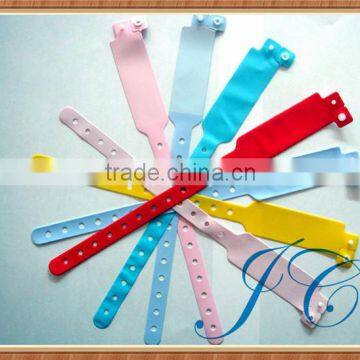 OEM Manufacture bottom price one-time hospital id bracelets