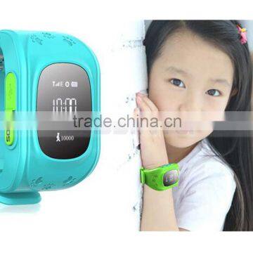 Silicone SOS Phone Emergency GPS Tracker Kid Phone Wrist Watch With SIM Card Slot Phone Call For Children Old People photo-4