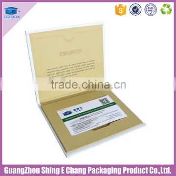 2016 new design business card box with factory price