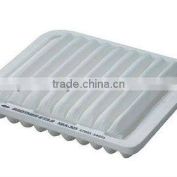 ECO material Toyota air filter 17801-14010