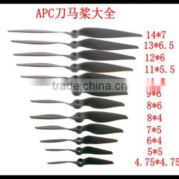 5*5APC blade for rc helicopter