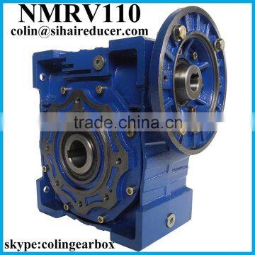 NMRV110 90 degree gearbox, right angle gearbox, cast iron gearbox