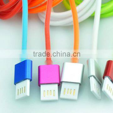 wholesale price colorful micro usb cable for smart phones usb charging cable