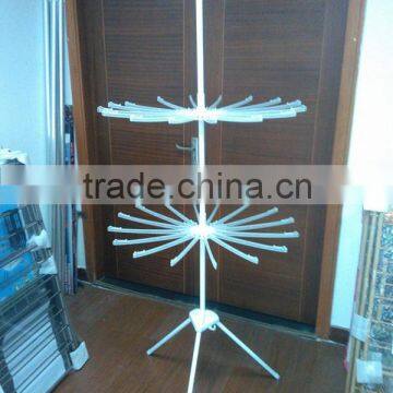 Household Products Folding Plastic Laundry Dryer Hanger photo-2