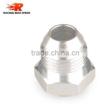 Real Alloy Fittings Hose Connector Wholesale An Male Aluminium Weld On Fitting Aluminum Hose Adapter AN10-ONE photo-2